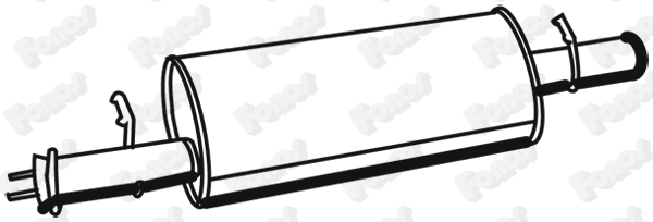 Centre Muffler (614608)