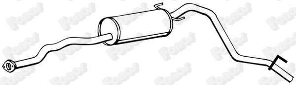 Rear Muffler (614766)