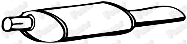 Rear Muffler (617422)