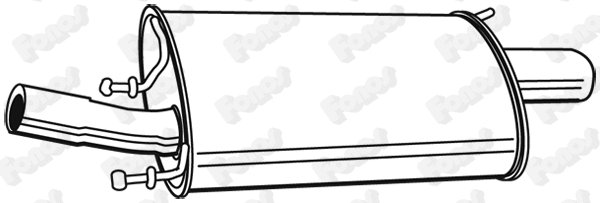 Rear Muffler (619877)