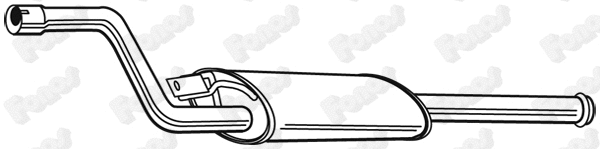 Centre Muffler (611927)