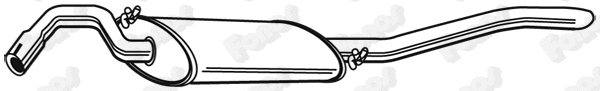 Rear Muffler (610906)