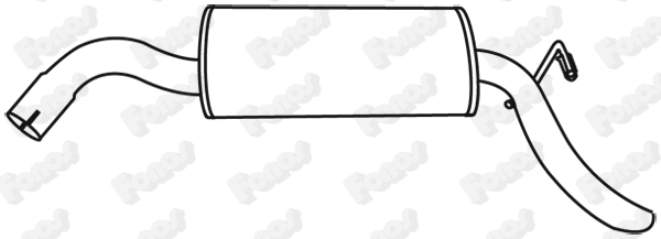 Rear Muffler (619719)