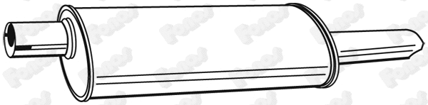 Rear Muffler (617951)