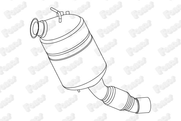 Soot/Particulate Filter, exhaust system (73382)