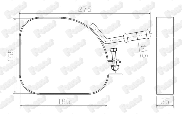 Mount, exhaust system (80597)