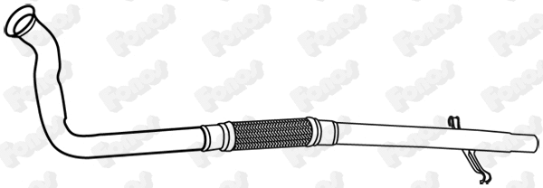 Exhaust Pipe (17593)