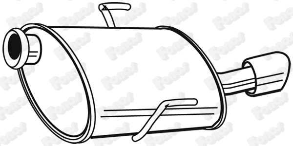 Rear Muffler (615948)