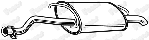 Rear Muffler (615293)