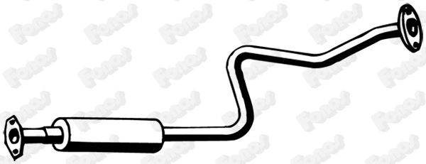 Centre Muffler (614551)