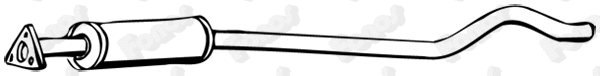 Centre Muffler (70328)