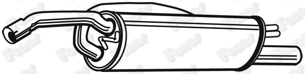 Rear Muffler (610593)