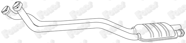 Front Muffler (16903)