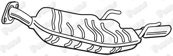 Rear Muffler (617459)