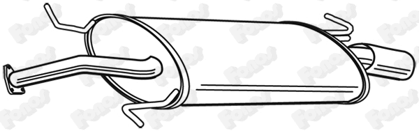 Rear Muffler (612947)