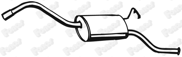 Rear Muffler (619157)