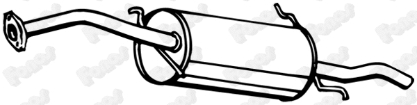 Rear Muffler (620040)