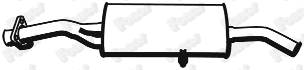 Rear Muffler (19497)