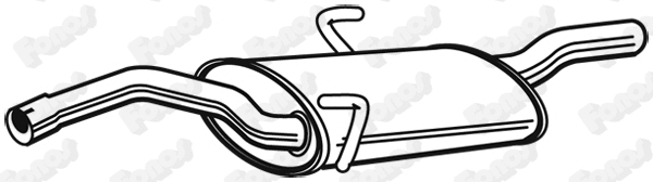 Rear Muffler (610579)