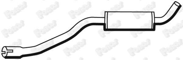 Centre Muffler (610738)