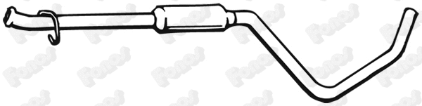 Centre Muffler (612808)