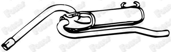 Rear Muffler (612424)