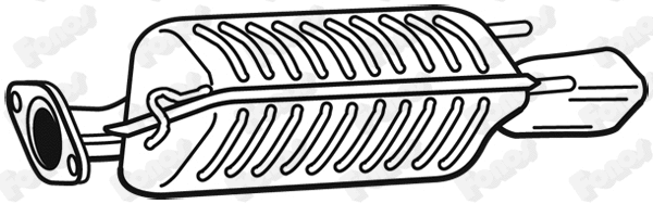 Rear Muffler (617494)