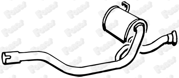 Centre Muffler (613425)