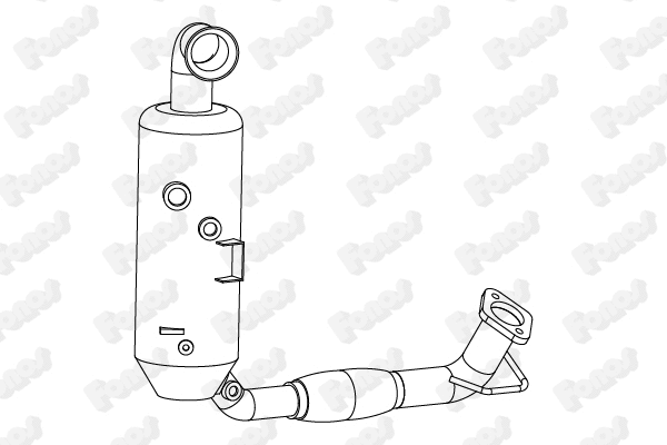Soot/Particulate Filter, exhaust system (73380)