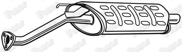 Rear Muffler (615946)