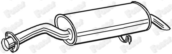 Rear Muffler (19090)