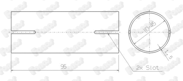 Pipe Connector, exhaust system (86132)