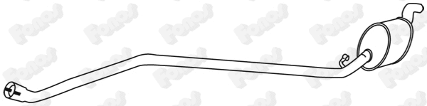 Centre Muffler (610718)