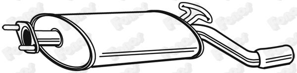 Rear Muffler (617649)