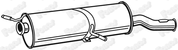 Rear Muffler (613928)