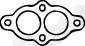 Gasket, exhaust pipe (80202)