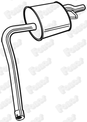 Rear Muffler (619477)