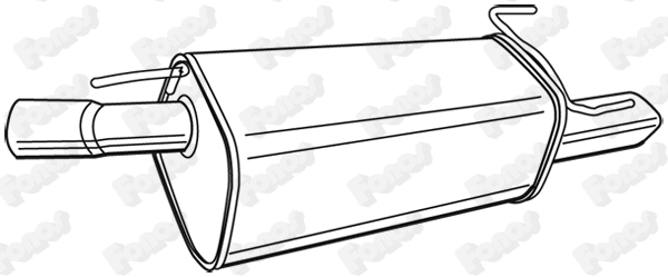 Rear Muffler (617979)