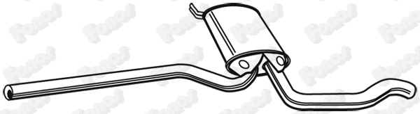 Centre Muffler (616564)