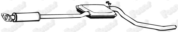 Centre Muffler (61977)