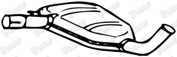 Centre Muffler (70532)