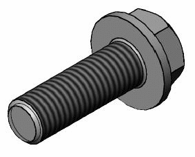 Bolt, exhaust system (80506)