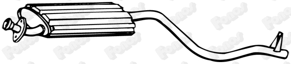 Rear Muffler (06381)