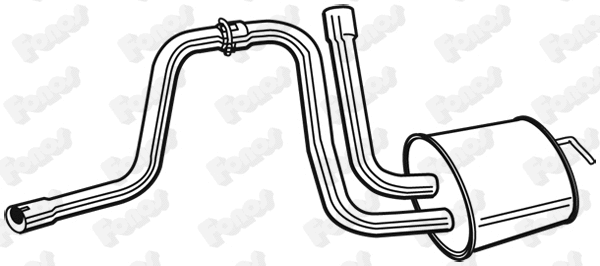 Centre Muffler (619640)