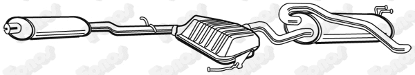 Rear Muffler (610588)