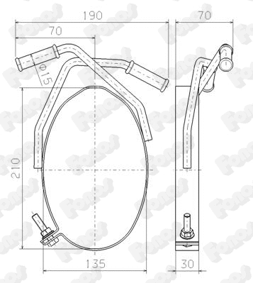 Mount, exhaust system (80605)