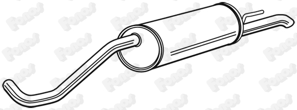 Rear Muffler (24151)