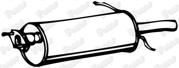 Rear Muffler (620246)