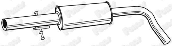 Centre Muffler (612874)