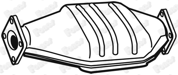 Soot/Particulate Filter, exhaust system (73064)